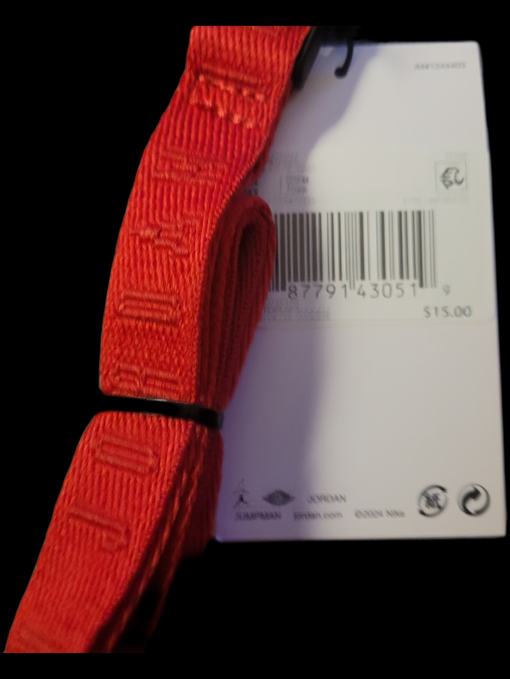 New Nike/Jordan Red Lanyard